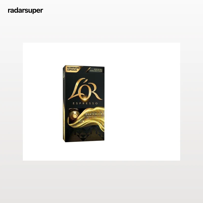 CÁPSULAS L'OR ESPRESSO COMPATÍVEL NESPRESSO CAFÉ GUATEMALA 10UN