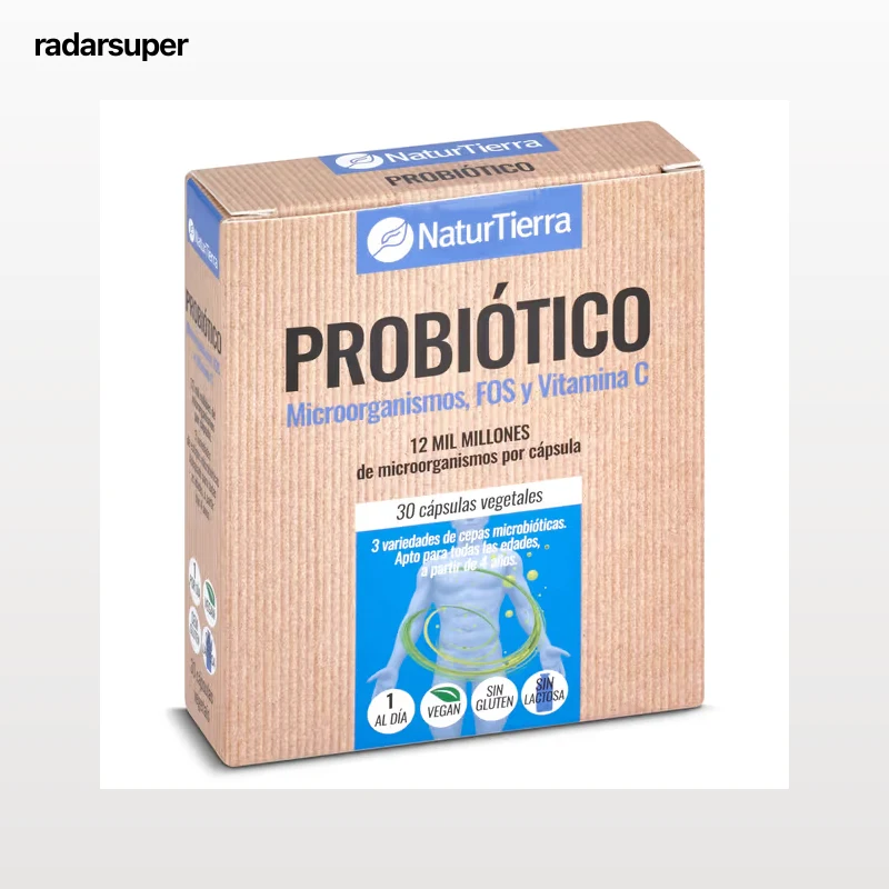 Cápsulas probióticas Natur Tierra 30 unidades