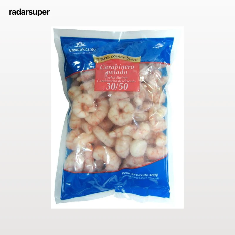 Carabinero pelado Antonio &Ricardo 400g