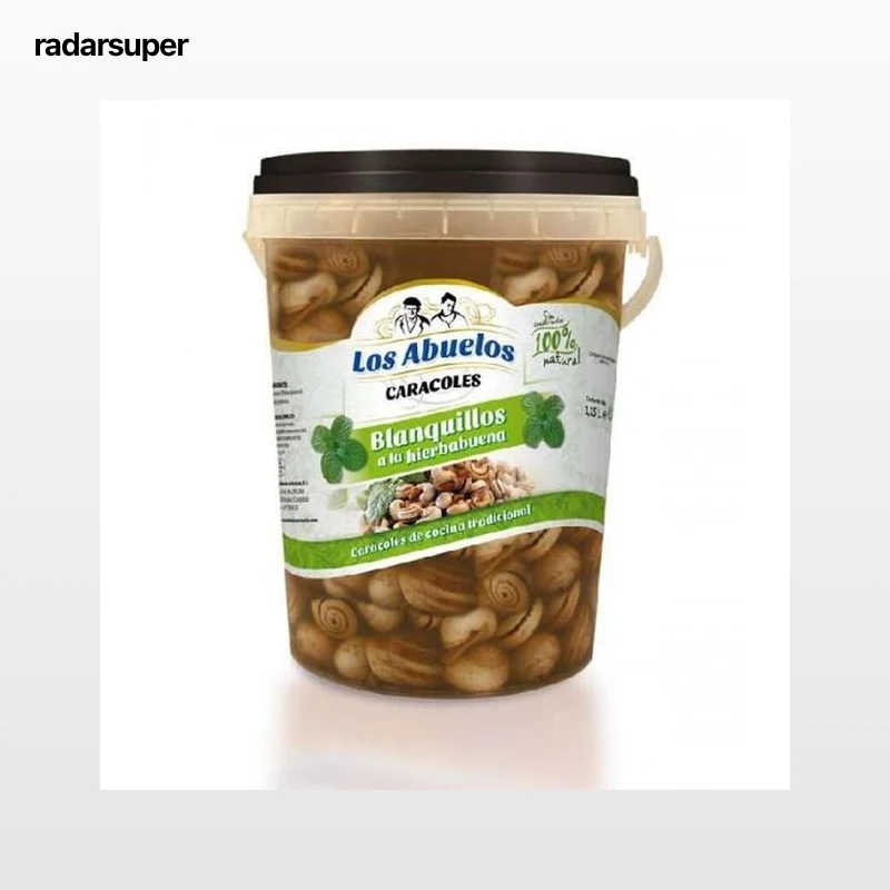 Caracoles blanquillos a la hierbabuena Los Abuelos 1kg
