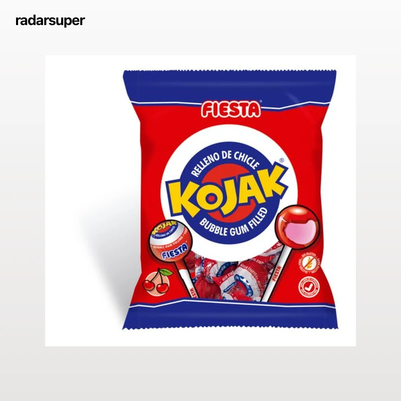 Caramelo con palo fiesta Kojak 7u