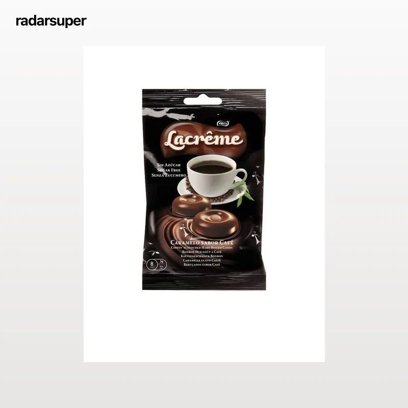 Caramelo sin azúcar de café Lacreme Vidal 80g