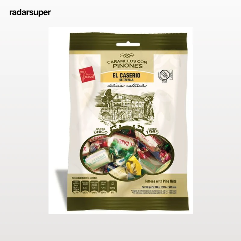 Caramelos El Caserío 145g con piñones