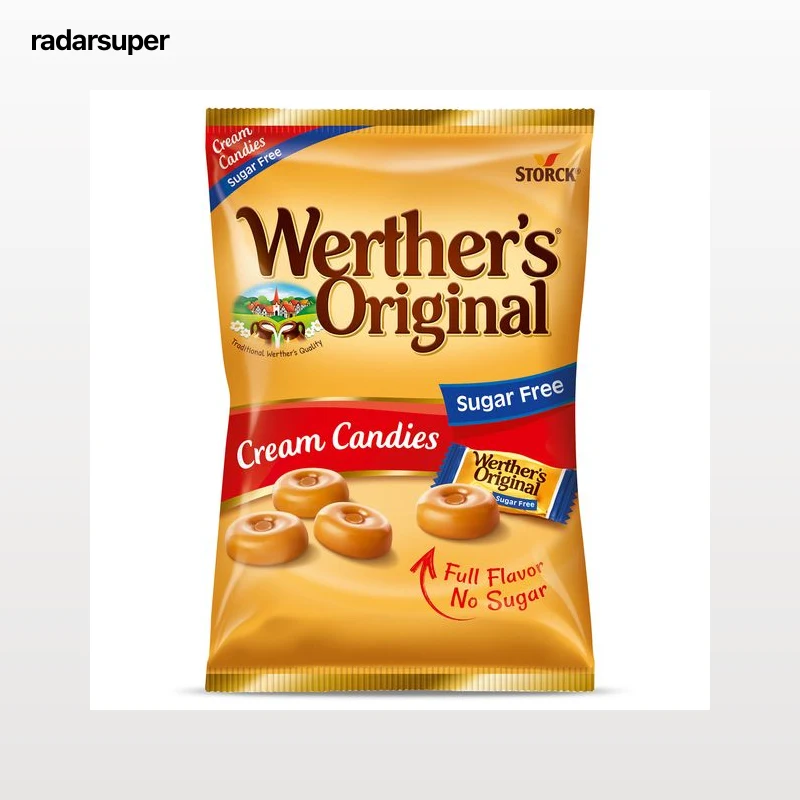 Caramelos clásicos de nata sin azúcar Werther's 90 g