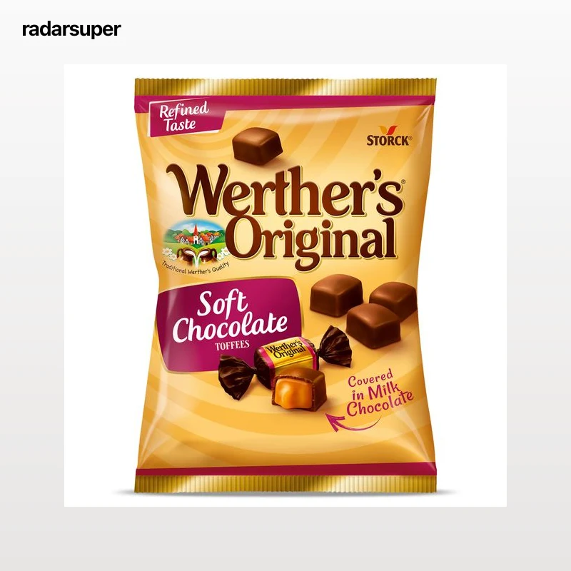 Caramelos clásicos de toffee con chocolate Werther's 120 g
