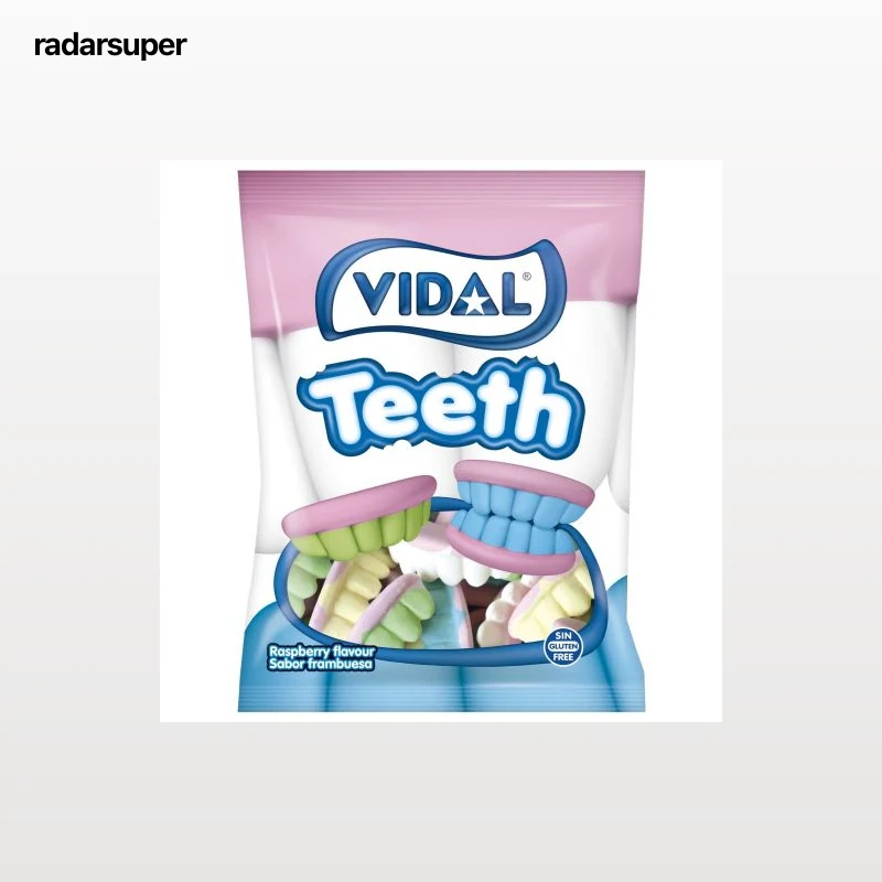 Caramelos de goma Dentaduras Vidal sin gluten 65 g.
