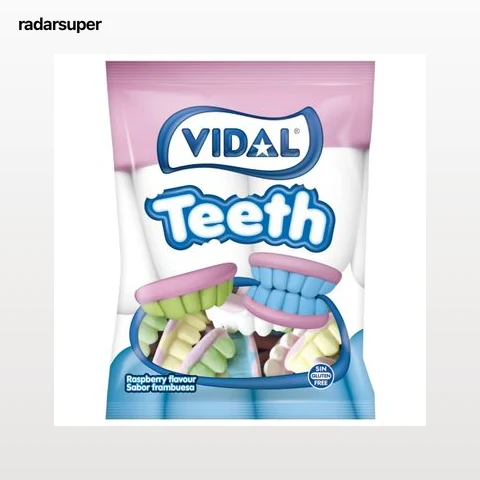 Caramelos de goma Dentaduras Vidal sin gluten 65 g.