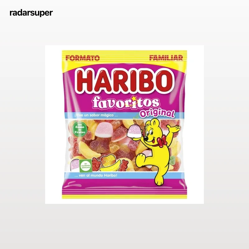Caramelos de goma Favoritos Haribo 200 g.
