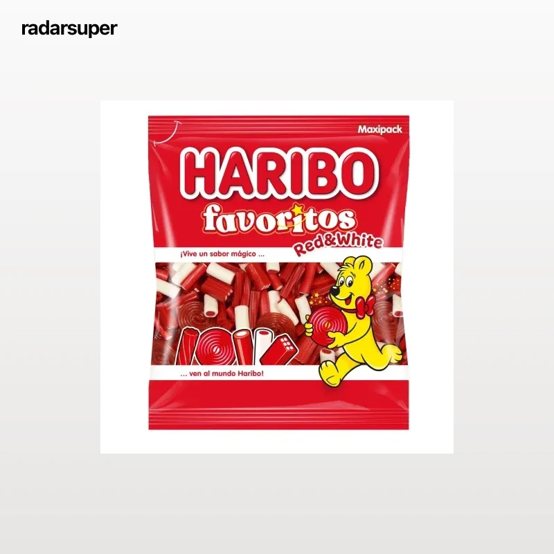 Caramelos de goma Favoritos Red&White Haribo 1 kg.