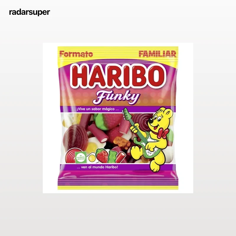 Caramelos de goma Funky Mix Haribo 200 g.