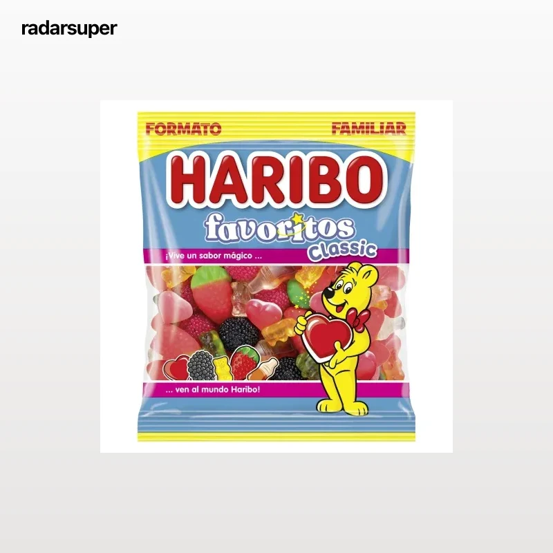 Caramelos de goma surtidos Favoritos Classic Haribo 200 g.