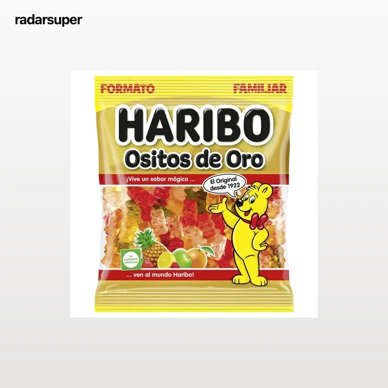 Caramelos de goma surtidos Osito de Oro Haribo 200 g.