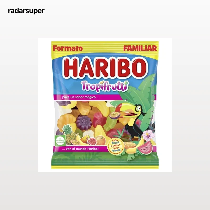 Caramelos de goma surtidos Topifrutti Haribo 200 g.