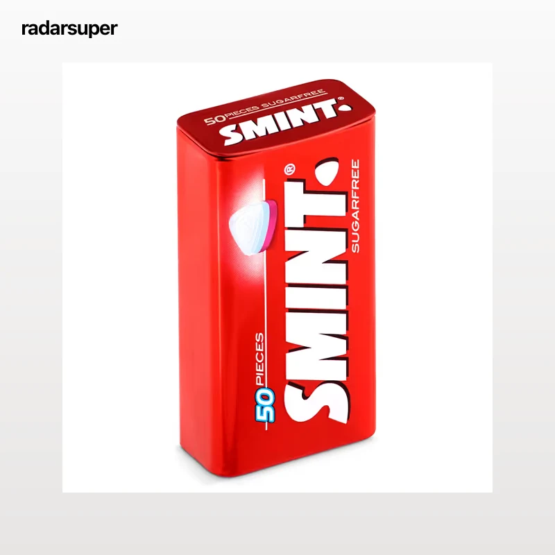 Caramelos de fresa sin azúcar Smint 35 g