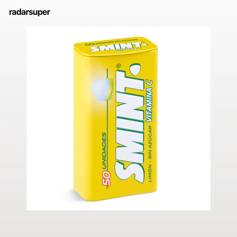 Caramelos de limón sin azúcar Smint 35 g