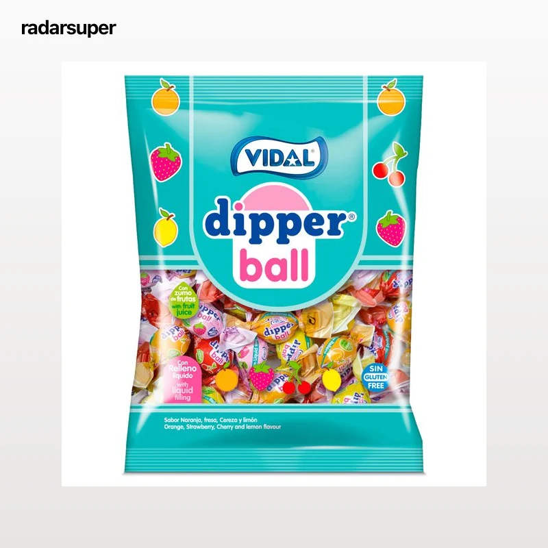 Caramelos masticables dipper ball Vidal 70 g