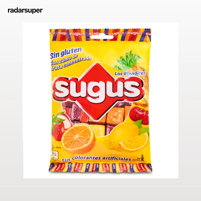Caramelos masticables de frutas Sugus 150 g