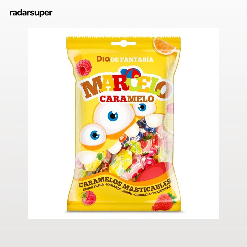 Caramelos masticables sabor a frutas Dia Marcelo Caramelo 300 g