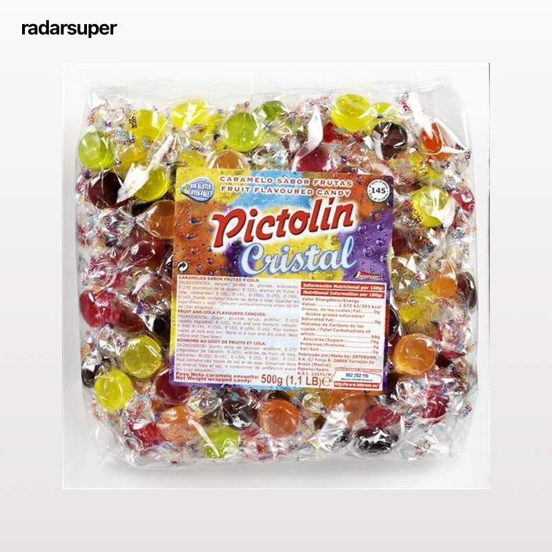 Caramelos Pictolín 500g cristal sabores
