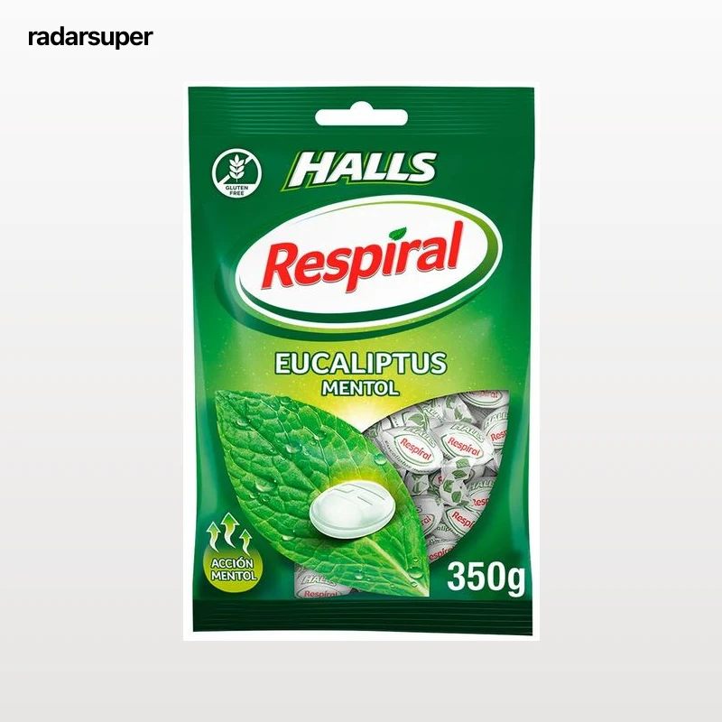 Caramelos Respiral 350g mentol
