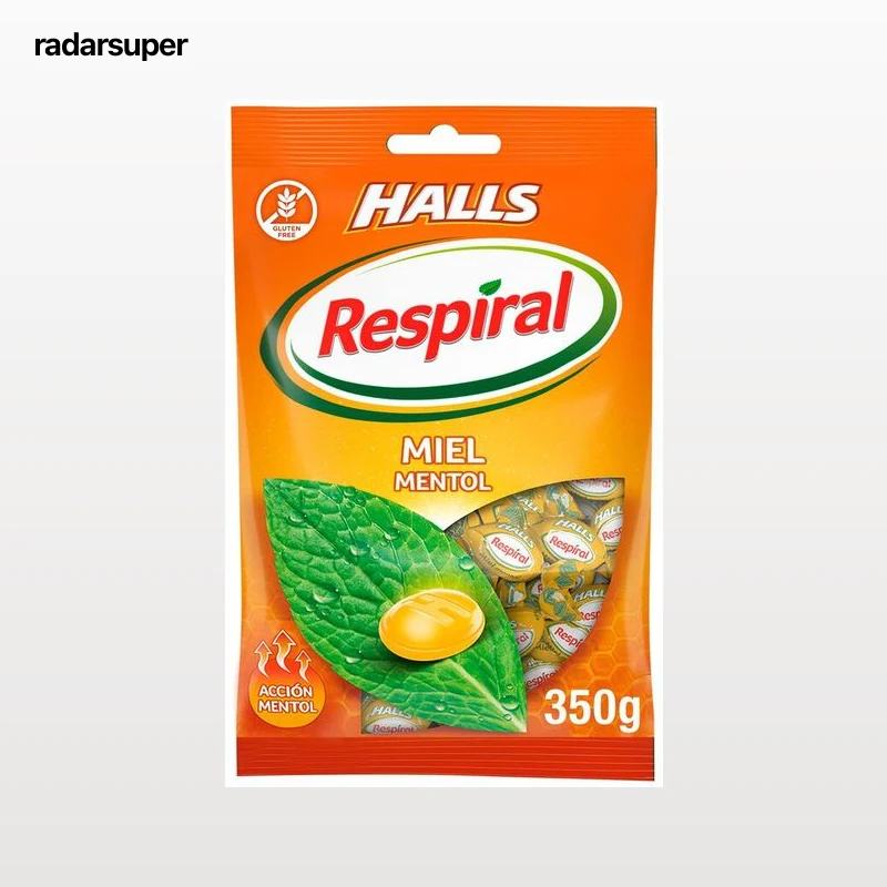 Caramelos Respiral 350g miel