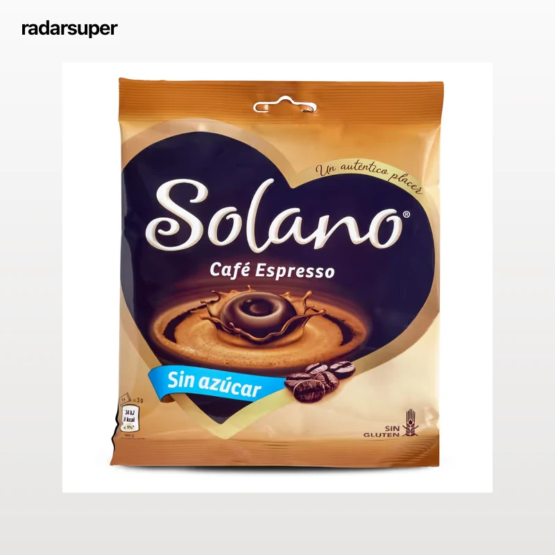 Caramelos sabor café expresso Solano 99 g
