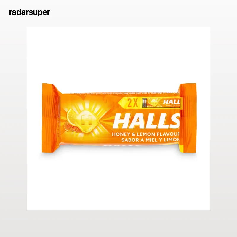 Caramelos sabor miel y limón Halls 2 x 32 g