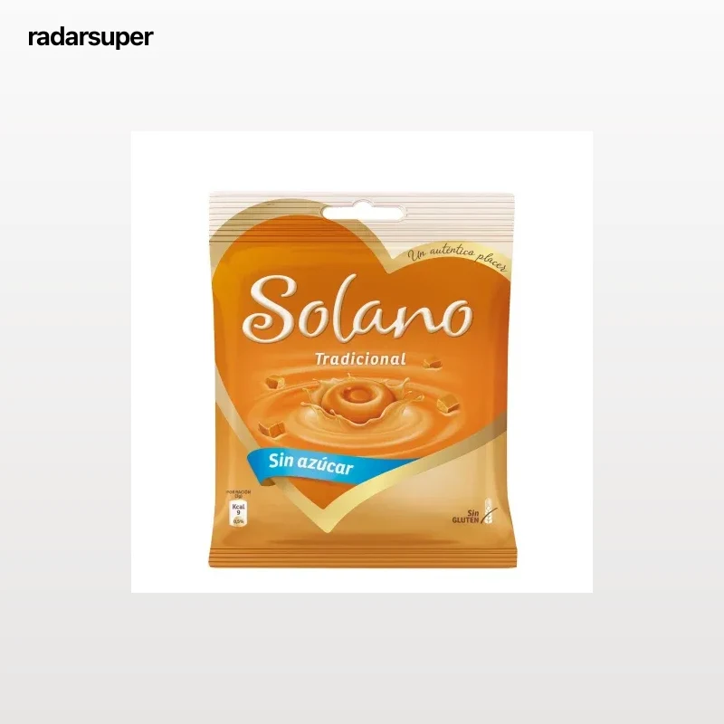 Caramelos sin azúcar Solano sin gluten 99 g.