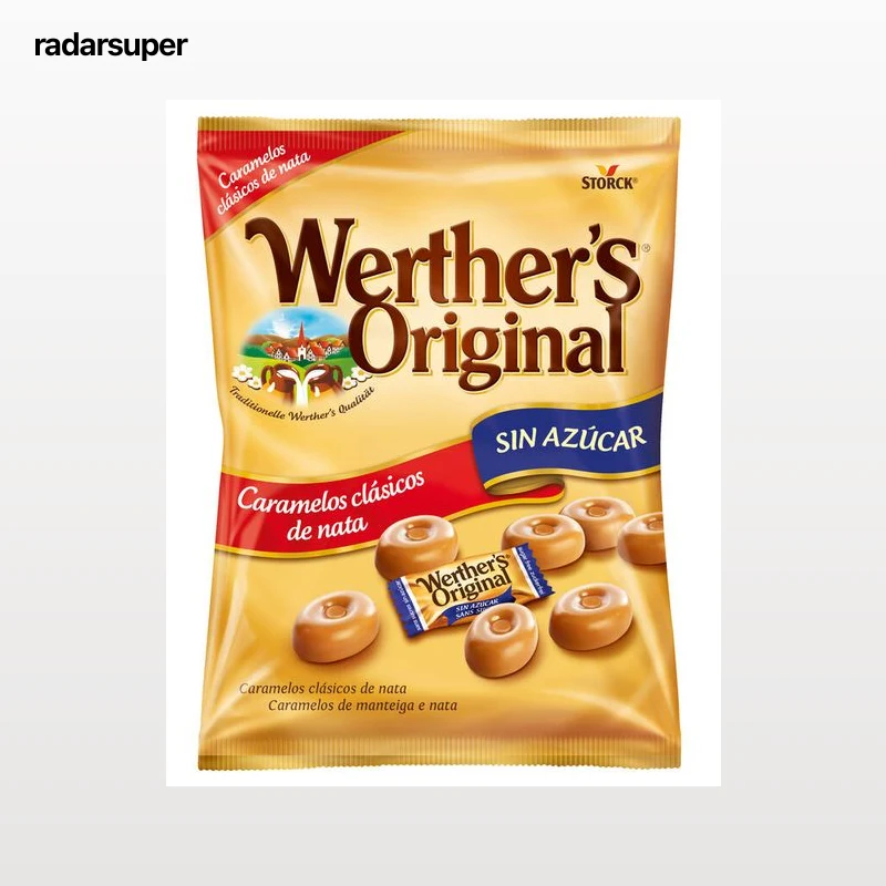Caramelos Toffee Original Classic sin azúcar Werther´s 90g