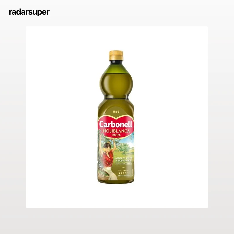 CARBONELL Aceite de oliva virgen extra 100% Hojiblanca botella de 1 l.