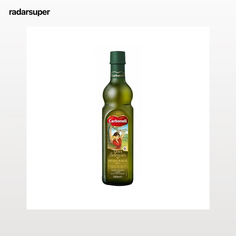 CARBONELL Aceite de oliva virgen extra 100% Hojiblanca botella de cristal de 750 ml.
