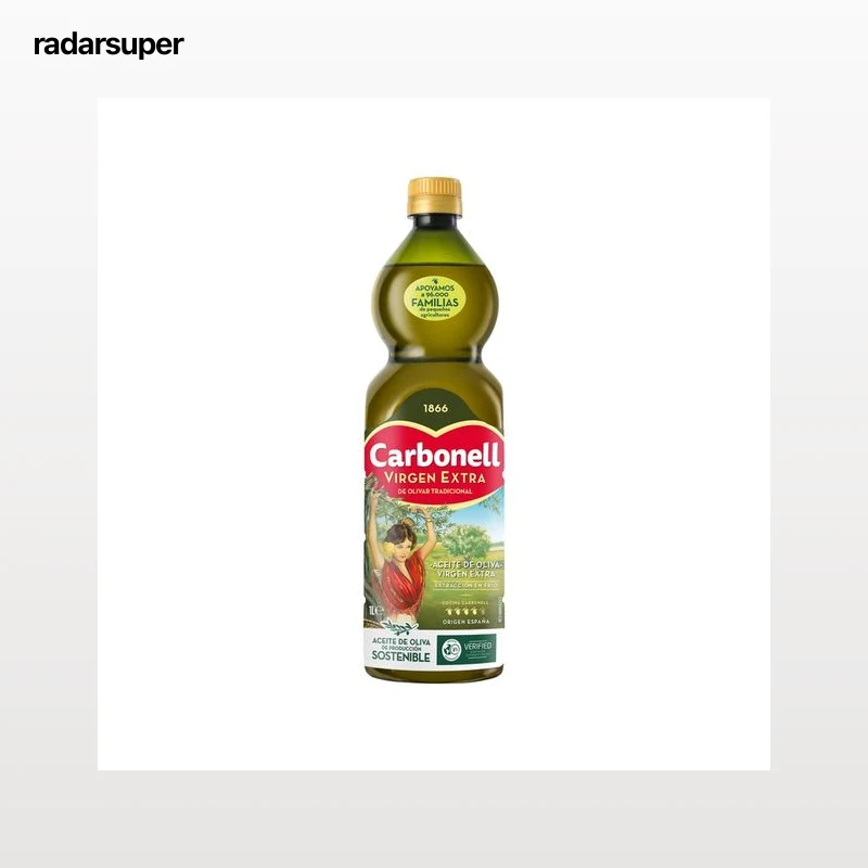 CARBONELL Aceite de oliva virgen extra botella de 1 l.
