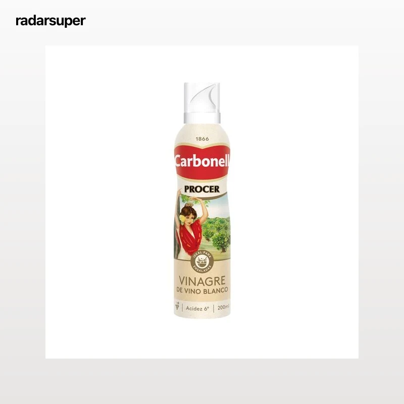 CARBONELL Procer Vinagre de vino blanco en spray 200 ml.