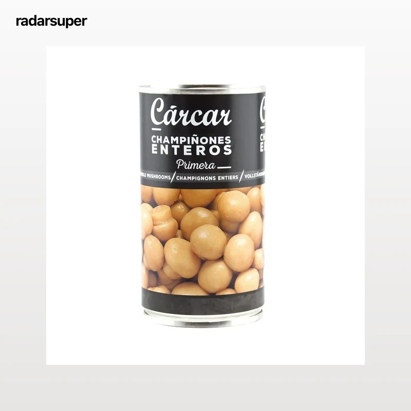 CARCAR Champiñones enteros lata de 185 g.