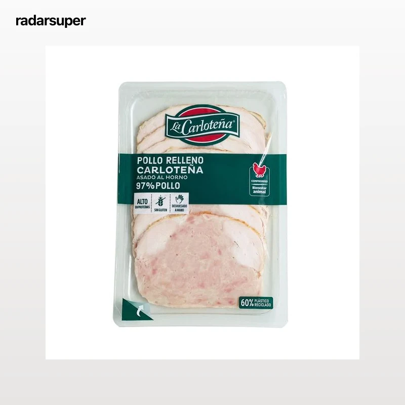 LA CARLOTEÑA Loncheado de pollo 125 g.