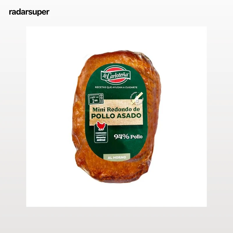 LA CARLOTEÑA Mini redondo de pollo asado 250 g.