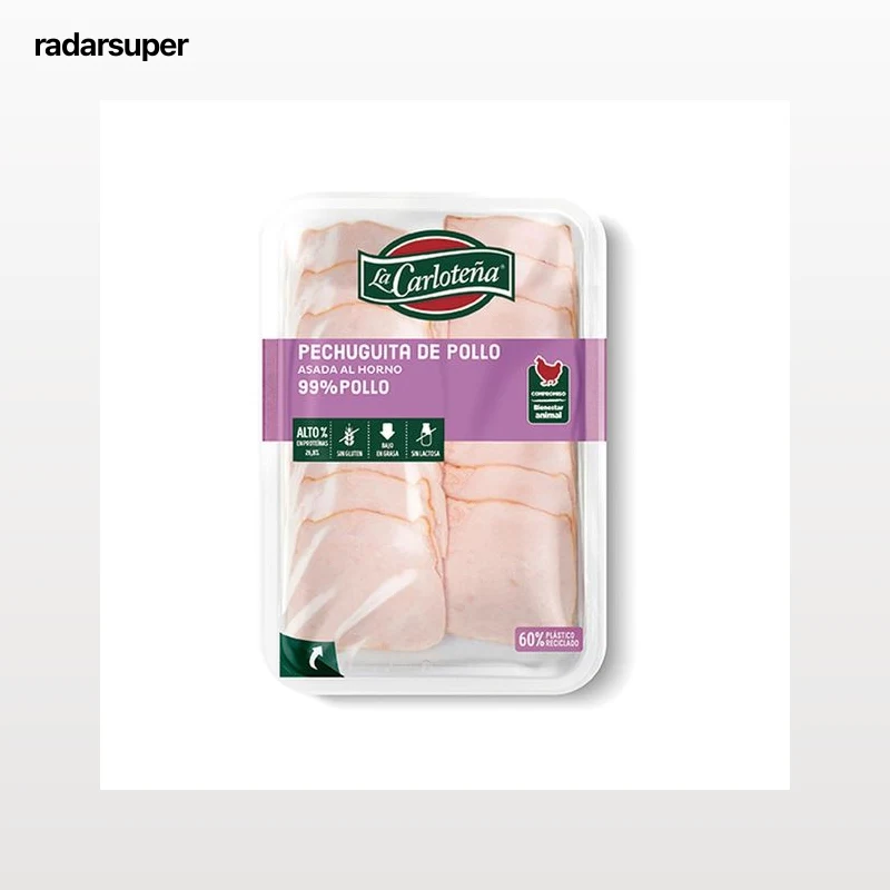 LA CARLOTEÑA Pechuguita de pollo 100g