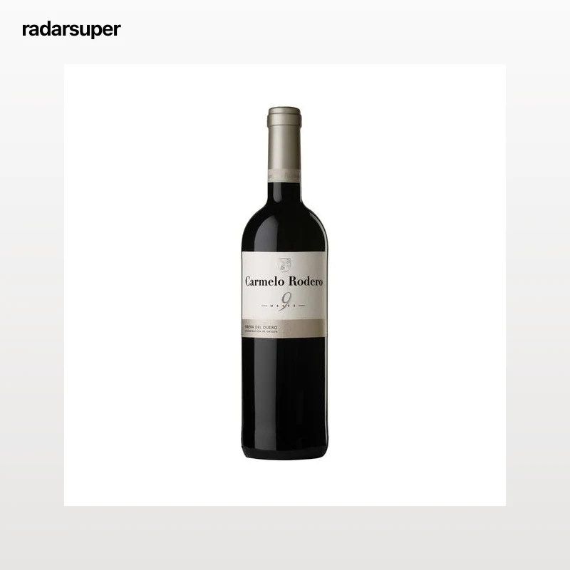 CARMELO RODERO  Vino tinto roble con D.O. Ribera del Duero CARMELO RODERO botella de 75 cl.
