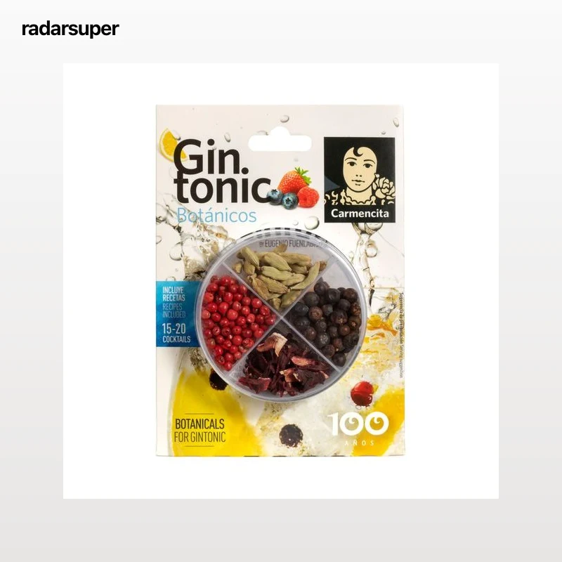 CARMENCITA Botánicos para preparar gintonics Cocktails 16 g.