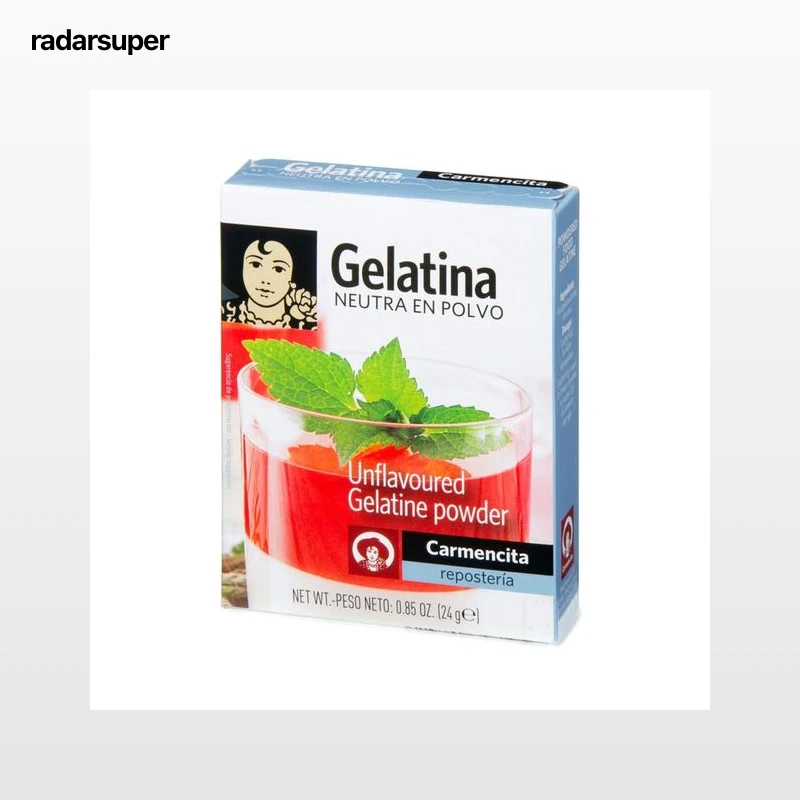 CARMENCITA Gelatina neutra en polvo CARMENCITA 20 g.