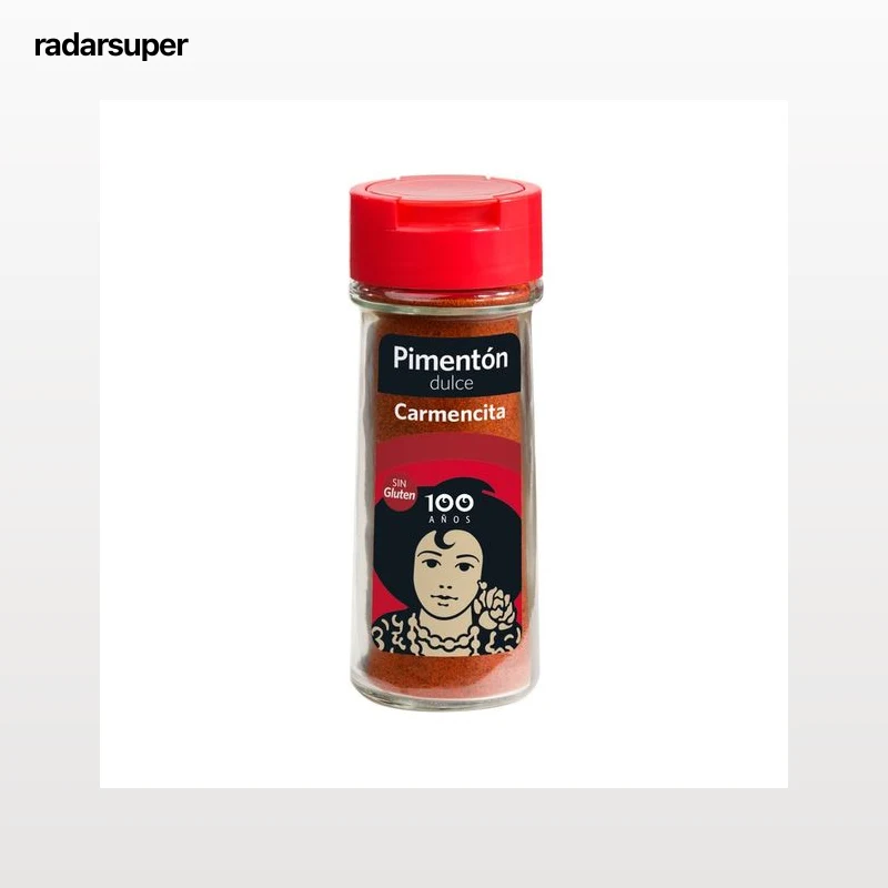 CARMENCITA Pimentón dulce frasco de 45 g.