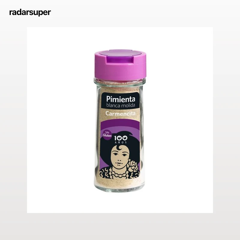 CARMENCITA Pimienta blanca molida 50 g.