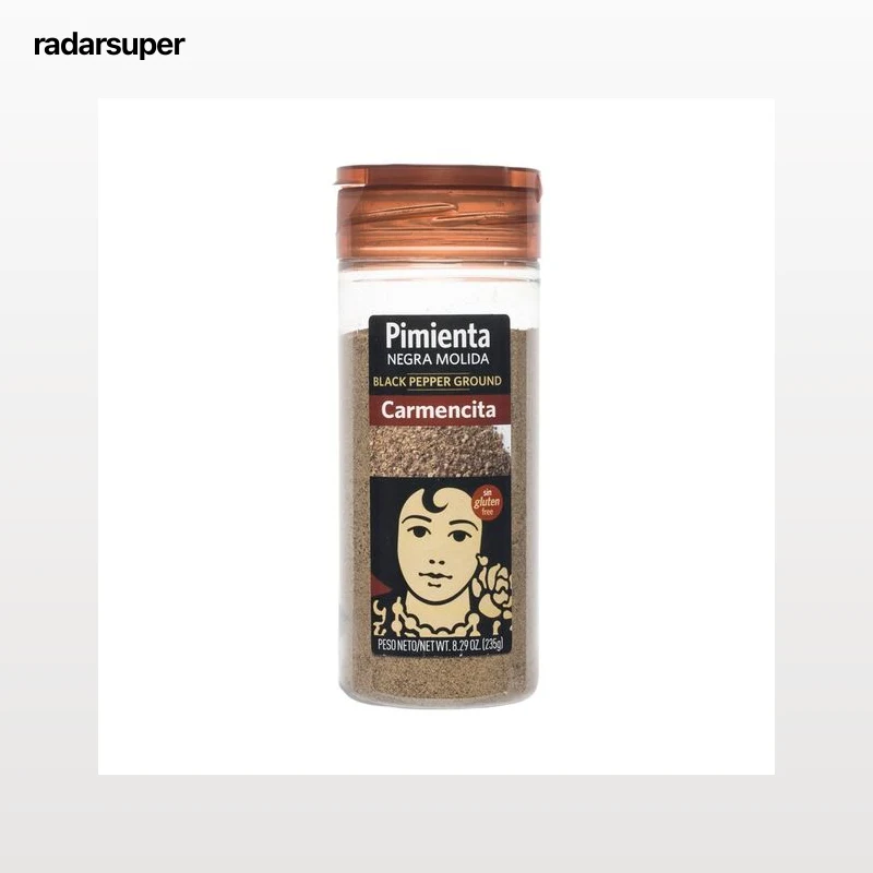 CARMENCITA Pimienta negra molida CARMENCITA 225 g.