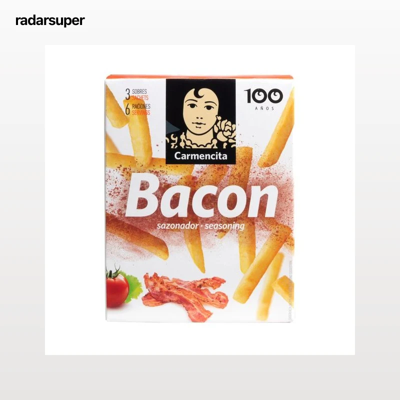 CARMENCITA Sazonador de bacon 3 uds. de 4,5 g.