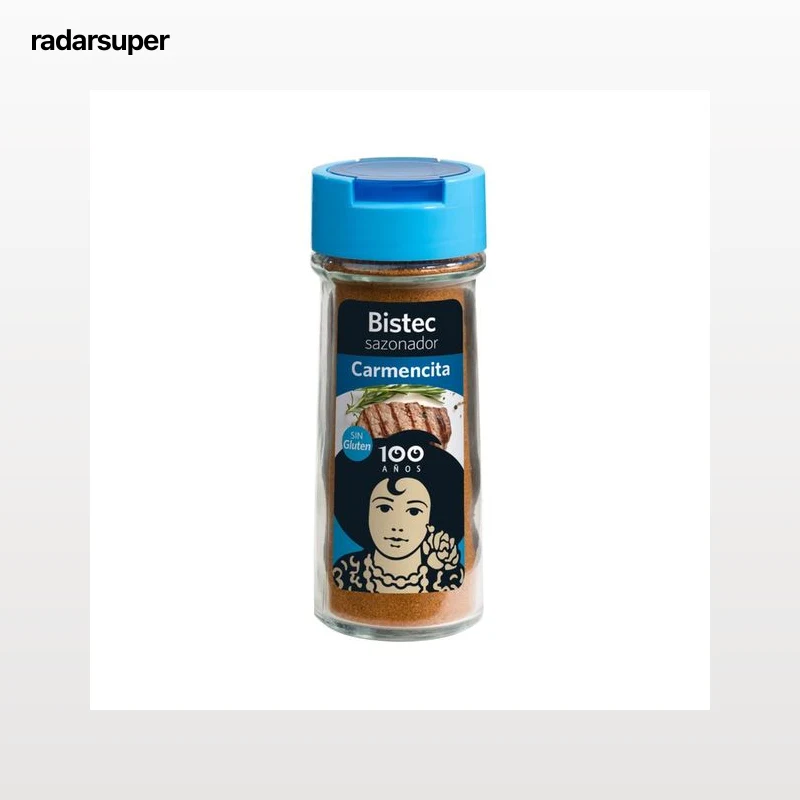 CARMENCITA Sazonador para carne frasco de 75 g.