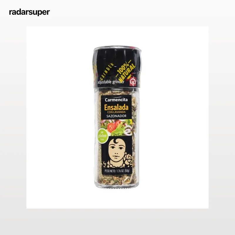 CARMENCITA Sazonador para ensaladas con lavanda CARMENCITA 45 g.