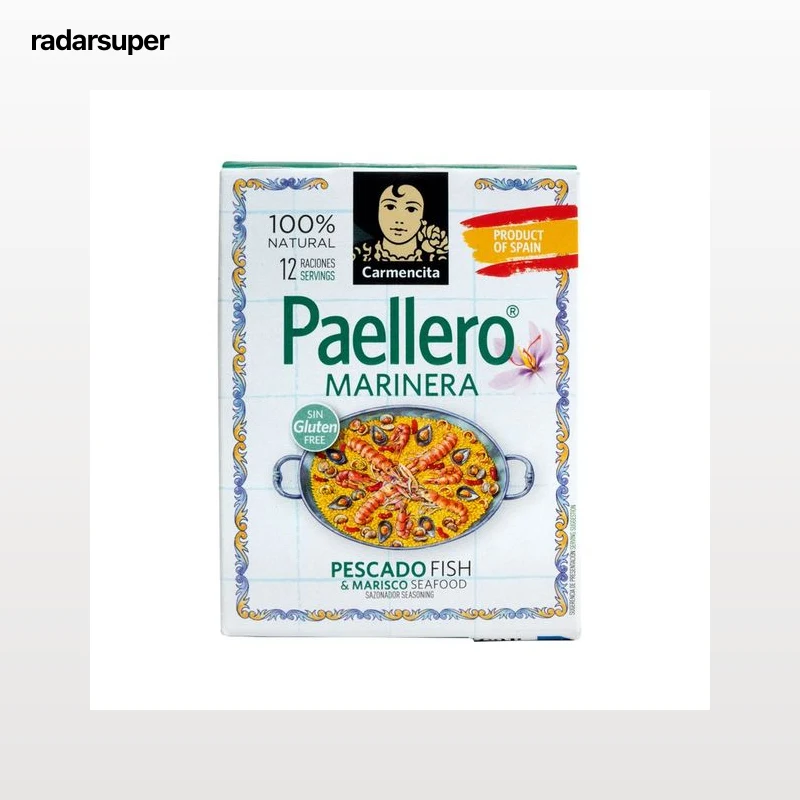 CARMENCITA Sazonador para paella a la marinera caja de 12 g.