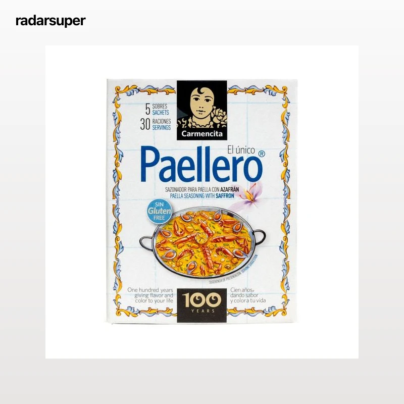 CARMENCITA Sazonador para paella CARMENCITA caja de 20 g.