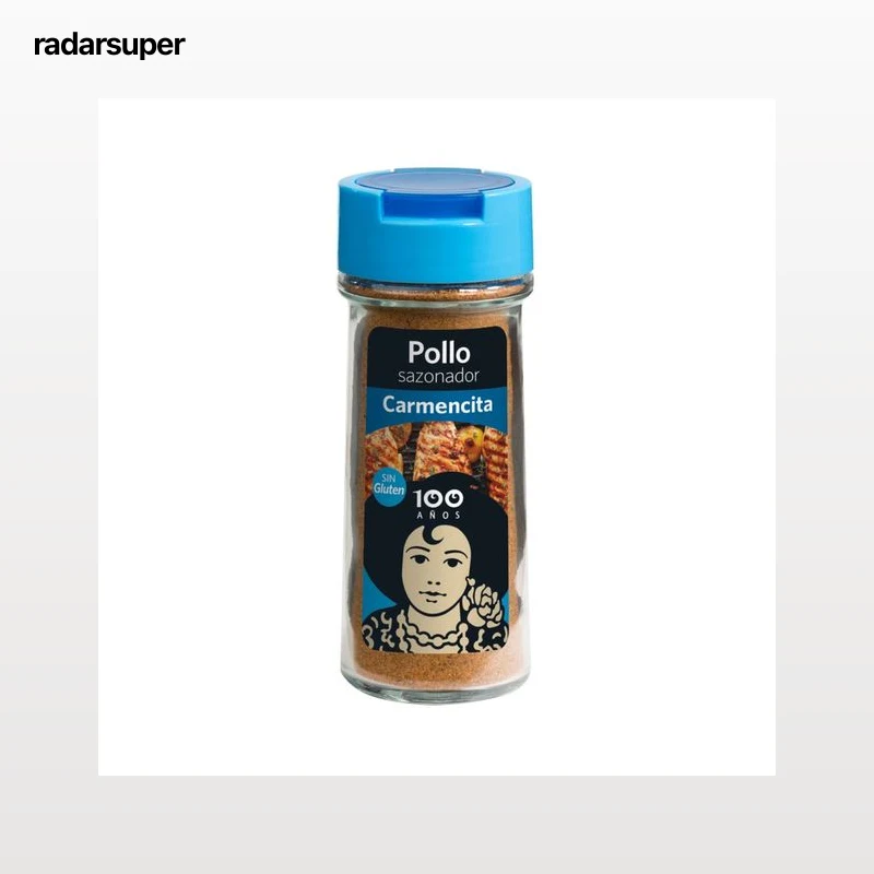 CARMENCITA Sazonador para pollo frasco de 75 g.