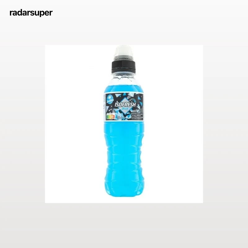 Carrefour Sensation Isofresh bebida isotónica blue botella 50 cl.